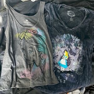 Disney Alice shirts
